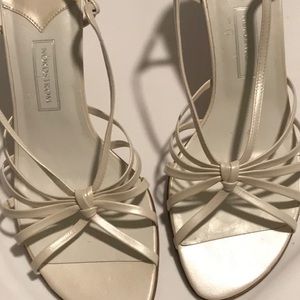 NORDSTROM EVENING 2 1/2” SANDALS 7 1/2 m